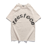 Camiseta Trust God Oversized