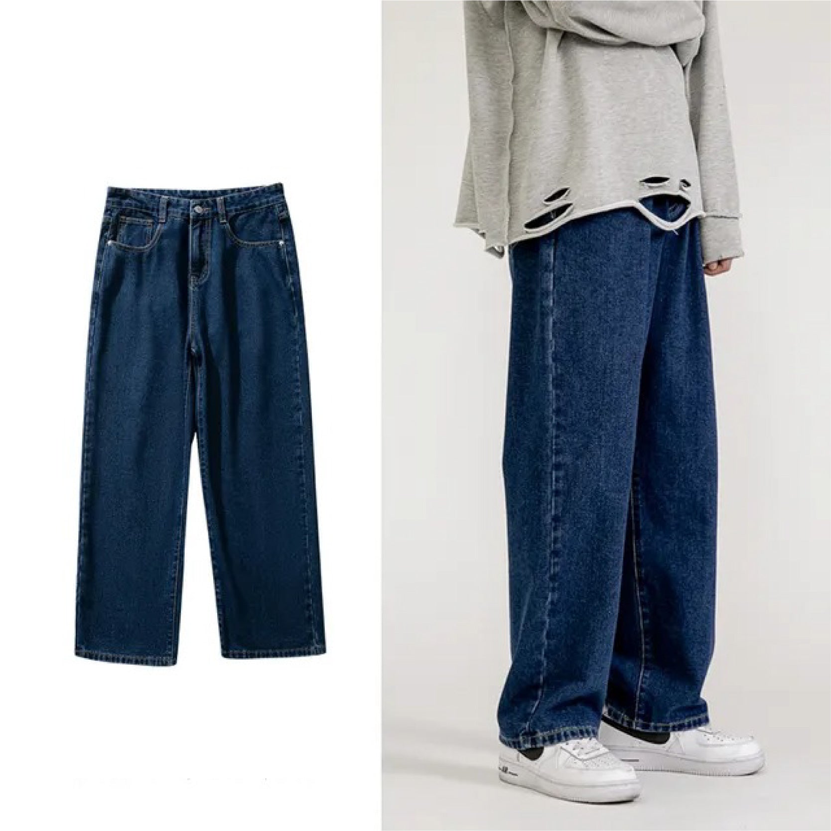 Calça Jeans Masculina Azul Escuro