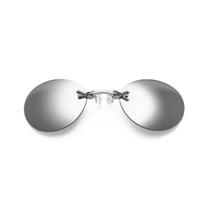 Óculos Matrix Morpheus Redondo Prata - Vanity Shop