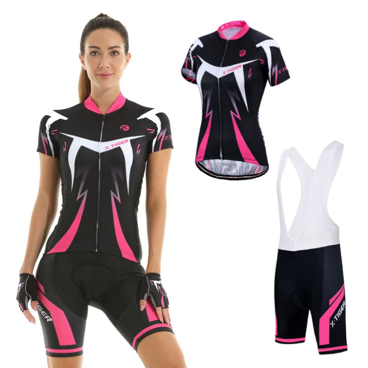 Roupa de Ciclismo Feminina X-Tiger com Gel Pad - Vanity Shop