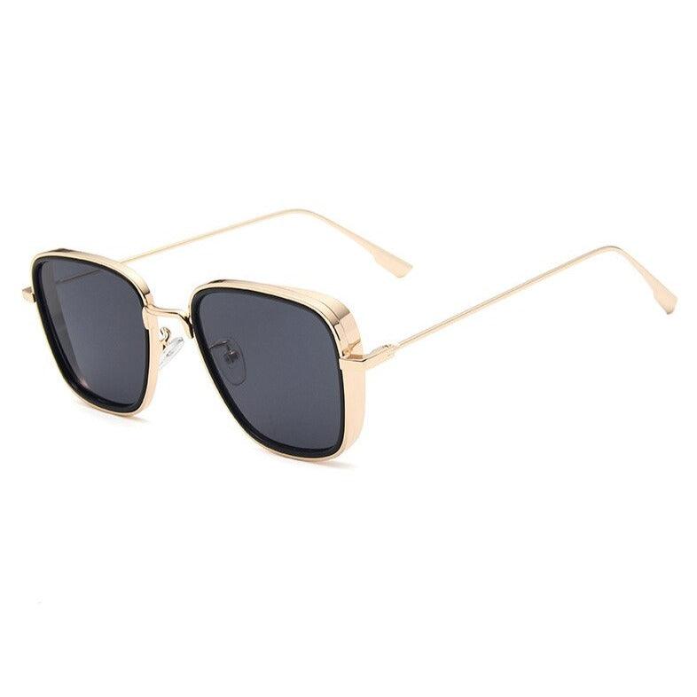 Óculos de Sol Quadrado Clássico Metálico - Vanity Shop