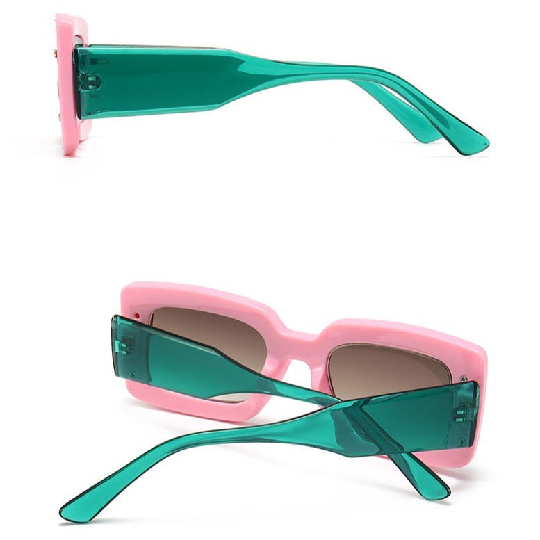 Óculos de Sol Quadrado Grande Feminino Retrô - Vanity Shop