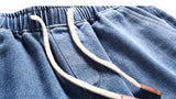 Bermuda Jeans Azul Masculina Streetwear