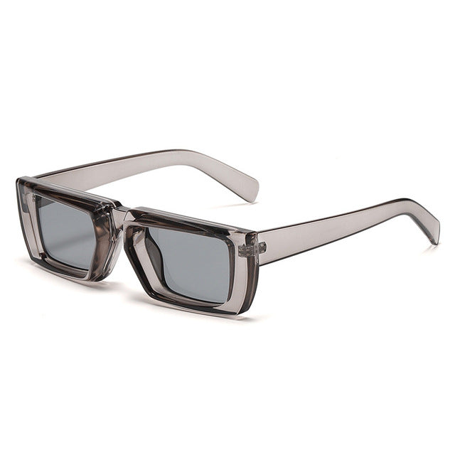 Óculos de Sol Masculino Runway Quadrado Cinza - Vanity Shop