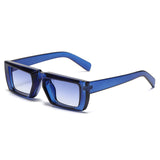 Óculos de Sol Masculino Runway Quadrado Azul - Vanity Shop