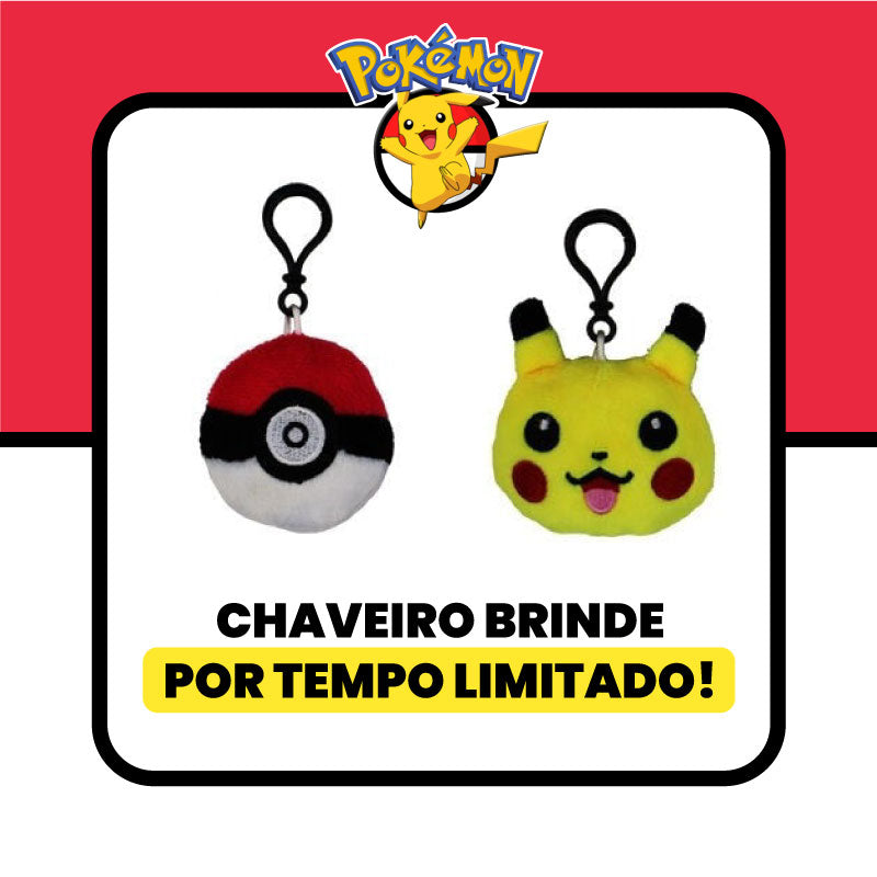 Shoulder Bag Pokemon + Chaveiro Brinde