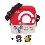 Shoulder Bag Pokemon + 2 Pins Brinde