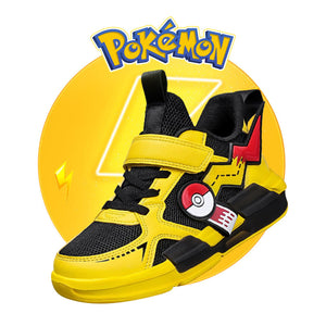 tênis infantil masculino do pokemon pikachu preto e amarelo